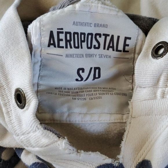 Aeropostale White Hooded Sweatshirt Hoodie WOMEN'S WOMAN'S Adult Small - Picture 4 of 9